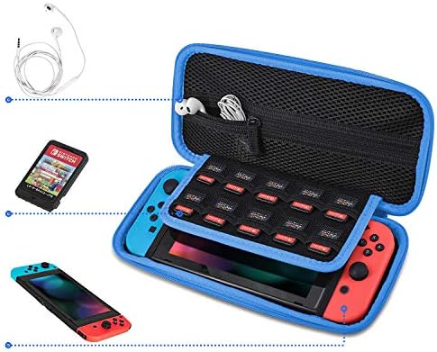 VORI Carry Case kompatibilan sa Nintendo Switch-zaštitni Hard prijenosni Travel carry case Shell torbica