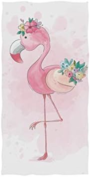 Sinestour Slatka Flamingos Ručnici za ruke za kupatilo Dekorativni ručnici za goste Multipunar za teretanu