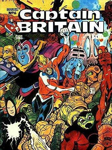 Kapetan Britanija 6 VF; Marvel comic book / magazin