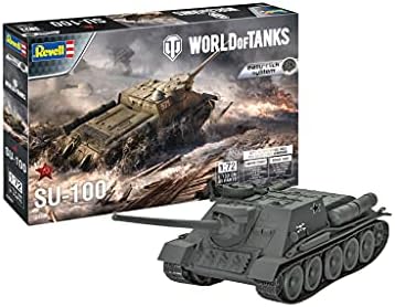 Revell 03507 SU-100 World of Tanks 1:72 komplet plastičnih modela, u boji