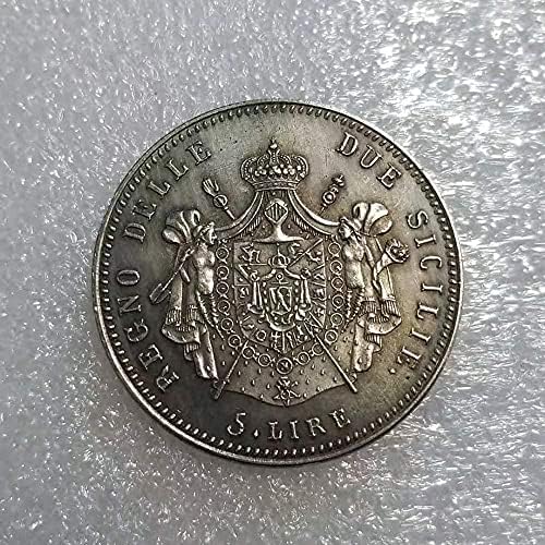 Starinski zanati italijanski komemorativni novčić 1813 srebrni dolar Privremeni novčić 1313