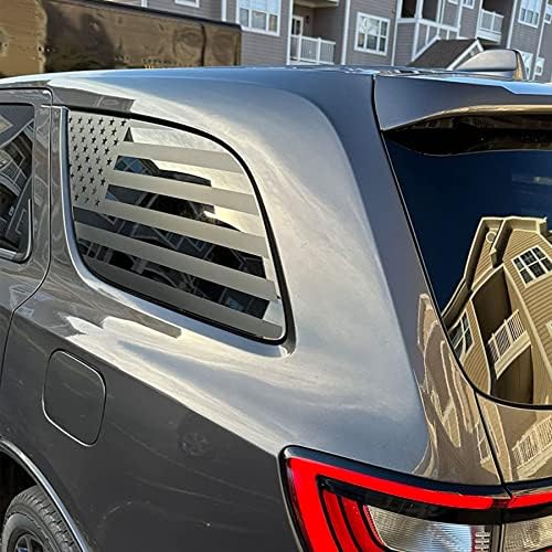 ZXIAOCHUN stražnji prozor Američki zastava Decal odgovara Dodge Durango 2014-2022 2023 PreCut Back Side