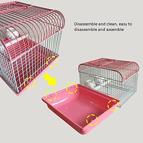 Letni kavez za ptice Bird Cage PET proizvodi Travel Cage za ptice i male životinje nosač ptica sa šalicama