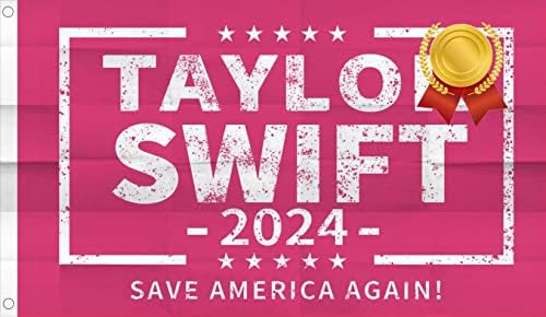Pink Taylor muzička zastava 3x5 Ft vanjski zatvoreni, Taylor 2024 zastava za sobu za zabave College spavaonica