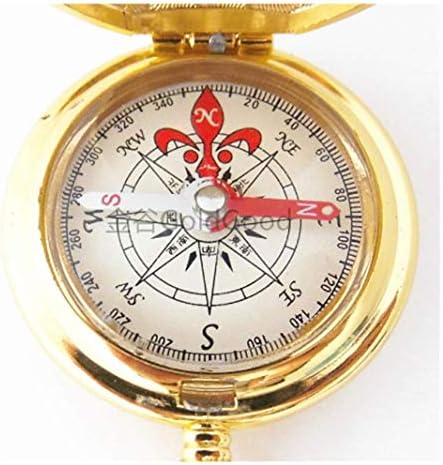 BHVXW Retro kompas, vanjski prijenosni kompas, za planinarenje / putovanje / kampiranje / vanjski izleti
