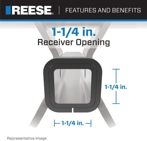 Reese Towpower prikolica za prikolicu Klasa II, 1-1 / 4 in. Prijemnik, kompatibilan sa odabranim Honda Odyssey,