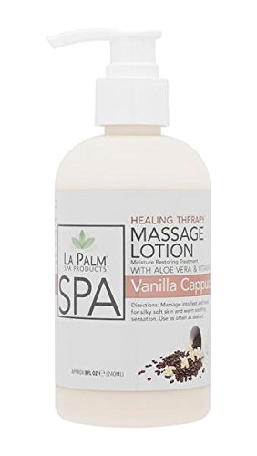 La Palm Vanilla Cappuccino organska terapija za Iscjeljivanje masažni losion 8 oz
