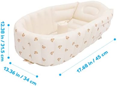 Ipetboom za bebe kup za bebe na naduvavajuće kade na naduvavanje Zrak-ispunjeni jastuk bez klizanja sklopiva