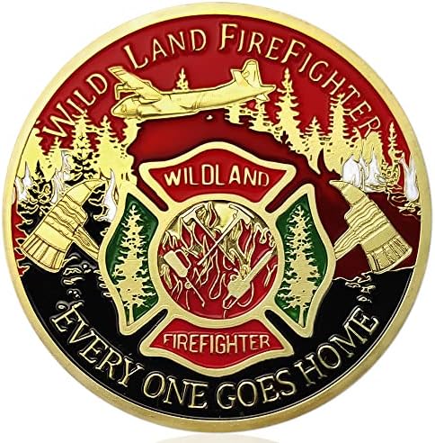 Amerika Vatrogasac divljih zemljišta COIN umiru u penziju vatrogasac vojnika