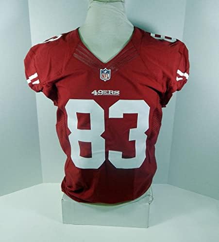 San Francisco 49ers Busta Anderson # 83 Igra izdana crveni dres 44 DP30222 - Neintred NFL igra rabljeni dresovi
