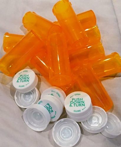 Vijali / boce na recept / boce 410 Pakovanje sa CR Caps 8 DRAM Veličina-farmaceutska klasa BPA-Slobodno