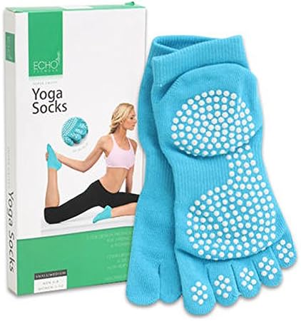 Yoga čarape Neki klizanje Skid Grip Sports Dance Fitness Pilates Barre Full Toe Žene