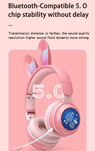 Slušalice za igranje Bluetooth sa mikrofonskim slušalicama Stereo poništavanje buke bas Surround za Laptop