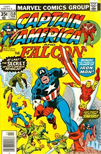 Kapetan Amerika 218 FN; Marvel comic book / i Sokol