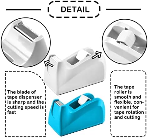 Desktop trake 2pack ured za rezač trake za rezanje traka za rezanje tereta ponderirani ne-skid baznog jastučića