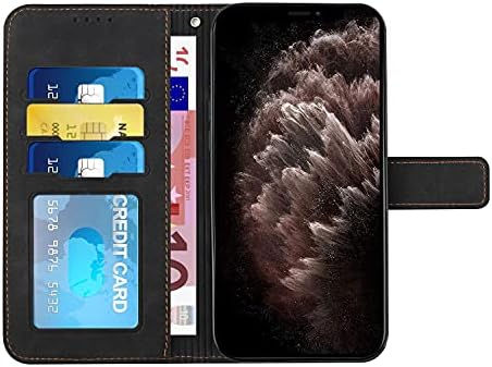 Imeikonst slučaj za Samsung Galaxy S23 Ultra, Premium PU kožna torbica za novčanik Flip Folio futrola ugrađena