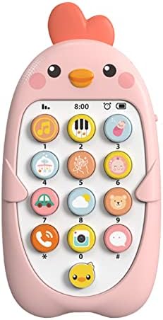 Dječja telefonska spoznaja simpatična mala igračka igračka za mobilni telefon za zabavu Pink