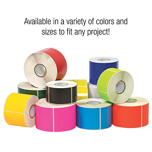 Boxes fast Tape Logic® naljepnice pravougaonika zaliha, 3 x 9, fluorescentno zelene