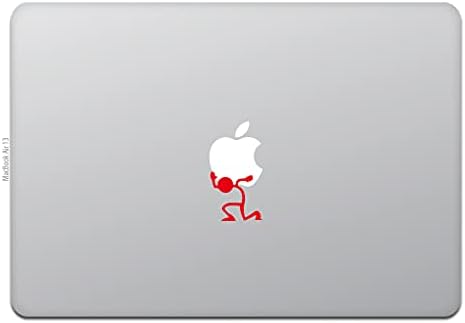 Ljubazni trgovina MacBook Air / Pro Macbook naljepnica za nošenje nosača sa Apple Red M430-R