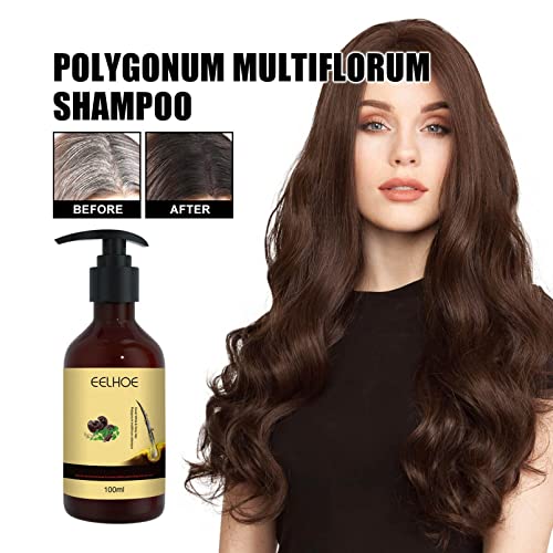 Poligonum multiflorum šampon zacrtanje obrnutog bijelog šampona za kosu oštećena njega kose, prirodni bogati