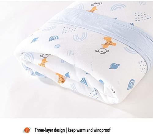 Zimska beba swaddle pokriva zamotavanje, mekano novorođenčad za spavanje za 0-12 mjeseci, primanje pokrivača,