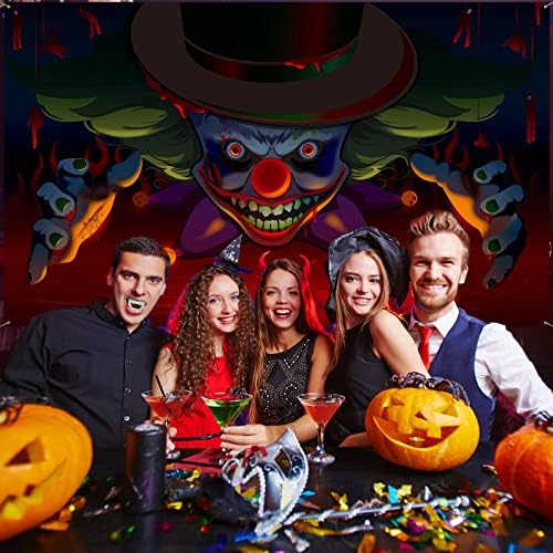 Halloween Clown dekoracije Scary Carnival Backdrop Halloween Clown Banner Creepy Clown pozadina fotografija