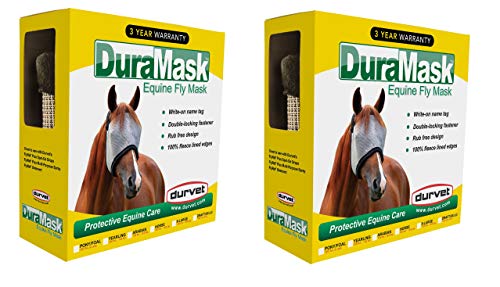 Durvet 2 Pakovanje DuraMask, Yearling, konjska muva maska bez ušiju