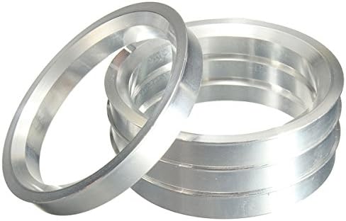 Set udaraca od 4 kotača Aluminijski čvorište Centrični prstenovi 64.1x66.1mm