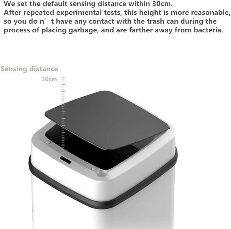 N / A Inteligentna indukcijska kanta za smeće sa poklopcem Kuhinja Kuhinja Kantu za smeće Automatsko otvaranje