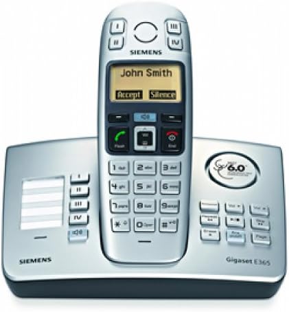 Siemens Gigaset E365 bežični telefon - DECT - Srebrna - 1 x telefonska linija S30852-H1806-R401