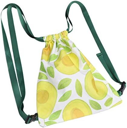 Bestsporble 1pc platna ruksaka slatka plodova Priznaj vrećicu pamučni ruksak sa crtežom za devojke za pohranu