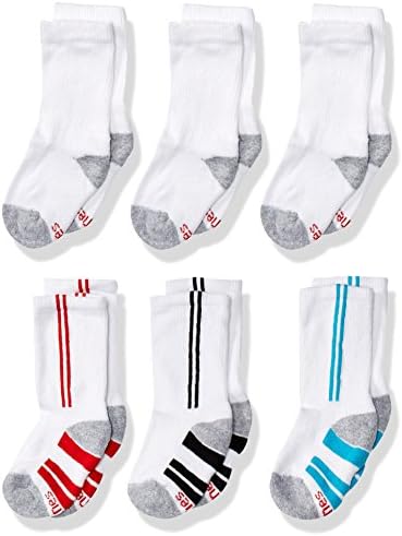 Hanes Boys '6-pack EZ kratke čarape za posade