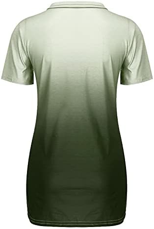 DGQPLPD grafički dukseri za žene bluze za žene moda 2023 Ženska majica s kratkim rukavima V-izrez
