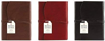 Cavallini Roma Lussa časopisi čokolade 6 x 8, 416 Softbound koža