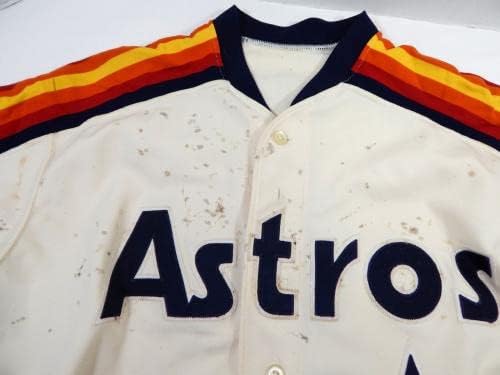 1989 Houston Astros Gerald Young 2 Igra Polovni krem ​​Jersey 42t DP23600 - Igra Polovni MLB dresovi