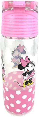 Minnie boca za vodu Disney trčanje oko Minnie Mouse Boce za vodu - Pink Polka Dot - 18 unca