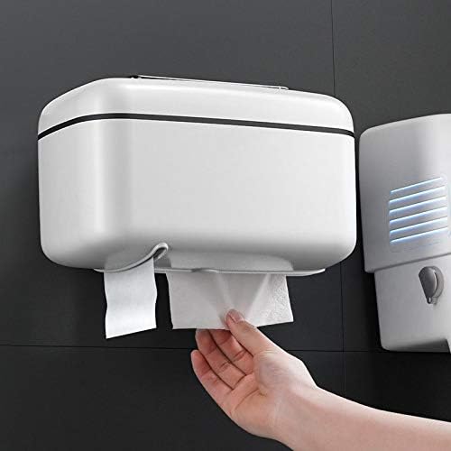 ZCMEB WC ​​papir držač za držač zidova kutija za kupatilo uz vodootporan za odlaganje papira