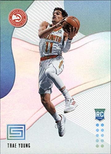 2018-19 Panini Status 142 Trae Young RC Rookie Atlanta Hawks NBA košarkaška trgovačka kartica