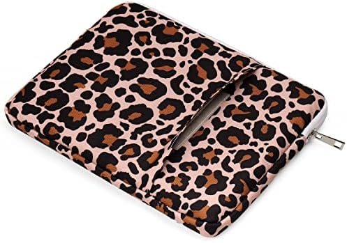 Vreela za rukavsku torbu za žensku djevojku VEEELAM za žene, slatki leopard uzorak za uređaje od 9-11 inča