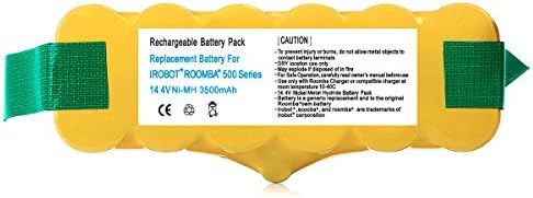 AIDNN 3000mAh NiMH baterija za iRobot Roomba R3 500, 600, 700, 800, 900 serije, 3.5 Ah 14.4 V zamjena baterije
