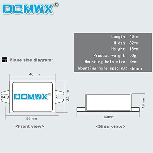 Dcmwx buck Pretvarači napona AC12V postaje da DC12V siđe auto invertori ulaz ac10v-28V izlaz DC12V 1a2a3a