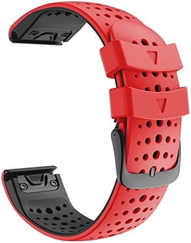 Serdas Silikon Quickfit Watchband za Garmin Fenix ​​6x Pro Gledajte Easyfit ručni nosač za ručni ručni remen