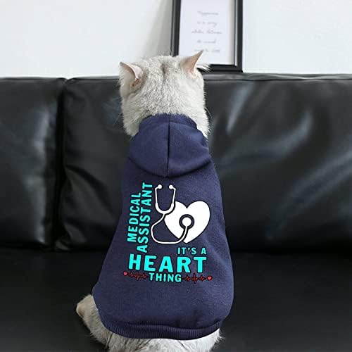 Medicinski asistent srce Jednodijelni kostim psa odjeća za kućne ljubimce sa šeširom oprema za kućne ljubimce