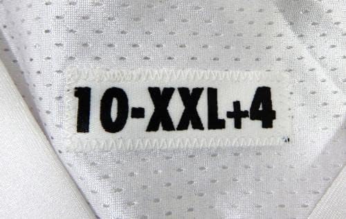 2010 San Francisco 49er Aubrayo Franklin # 92 Igra Izdana dres bijele prakse 7 - Neincign NFL igra rabljeni dresovi