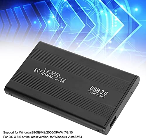 2.5 inčni eksterni hard disk Enclosure, SATA USB3. 0 HDD hard disk Prijenosni vanjski kućišta slučaj, 1000gb