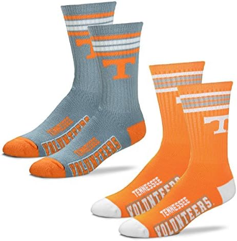 Za Bose noge muške NCAA -4 Stripe Deuce Crew čarape-veličine velike i srednje