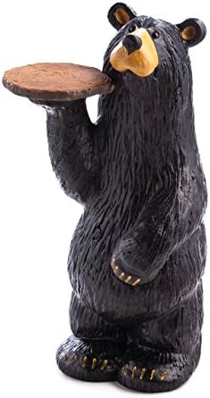 Demdaco konobar medvjed grand medved 24 x 12 ručno livene figurice