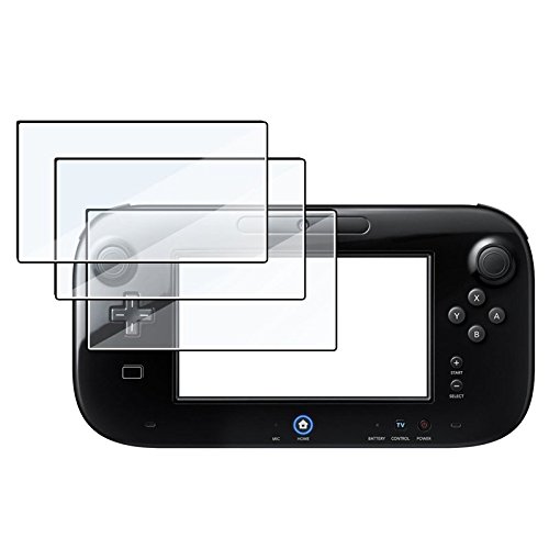 Theo & Cleo za Nintendo Wii u 3pc Clear zaslon zaštitnika zaslona LCD štit