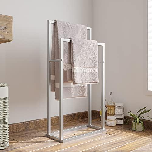 Bofeng 2-redalni stalak za ručnik od čelika metalni metalni ručnik nosač ručnika, moderni nosači za sušenje