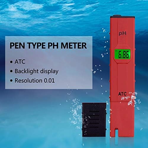 Sawqf digitalni pH metar 0-14 Pen-tipa bazen akvarij pH tester za pitku vodu za analizator čistoće tla pH